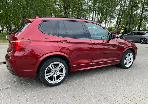 BMW X3 cena 65000 przebieg: 252000, rok produkcji 2012 z Ścinawa małe 232